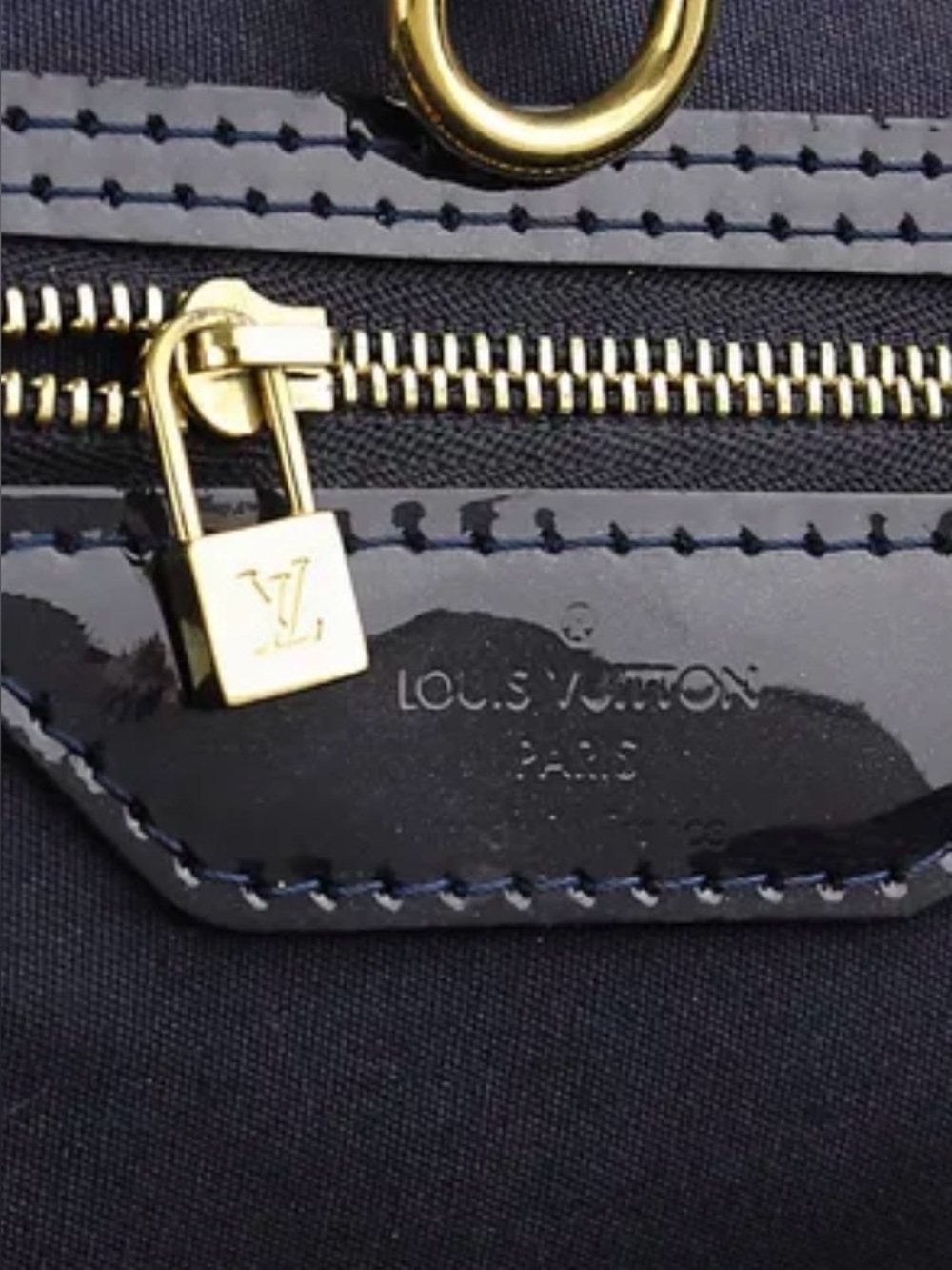 LOUIS VUITTON LV Monogram Vernis Wilshire GM Large Tote Purse Travel Bag - Picture 11 of 12
